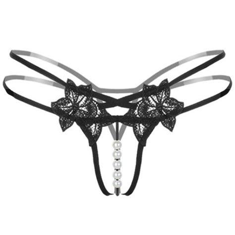 Jual Jakarta Lingerie Jlg Gstring Open Crotch Mutiara Sexy Cd Sexy Wanita Terbuka Murah