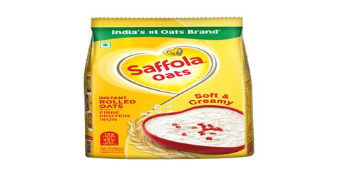 buy saffola oats instant rolled soft creamy power  protein iron