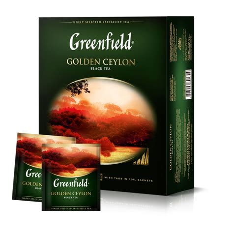 Herbata czarna Greenfield Golden Ceylon 100 x 2g - 10148628563 ...