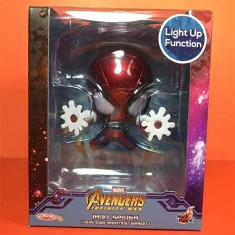 Jual Hot Toys Cosbaby Iron Spider Shooting Version Jakarta Barat BricksLine Shop Tokopedia