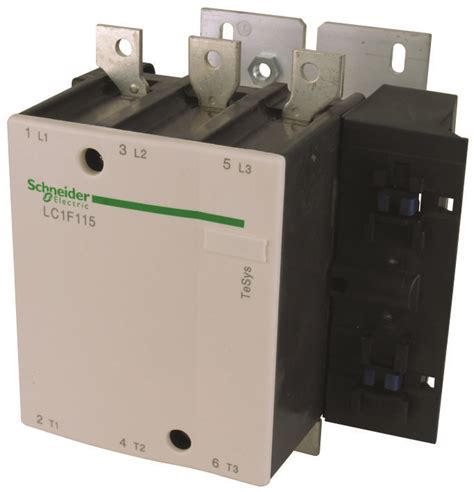 LC1F115 - Schneider Electric - Contactor, 115 A, Panel Mount