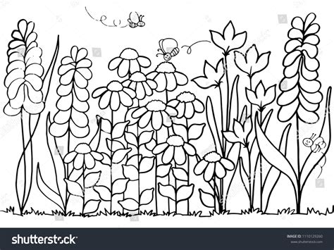 Flower Garden Coloring Pages