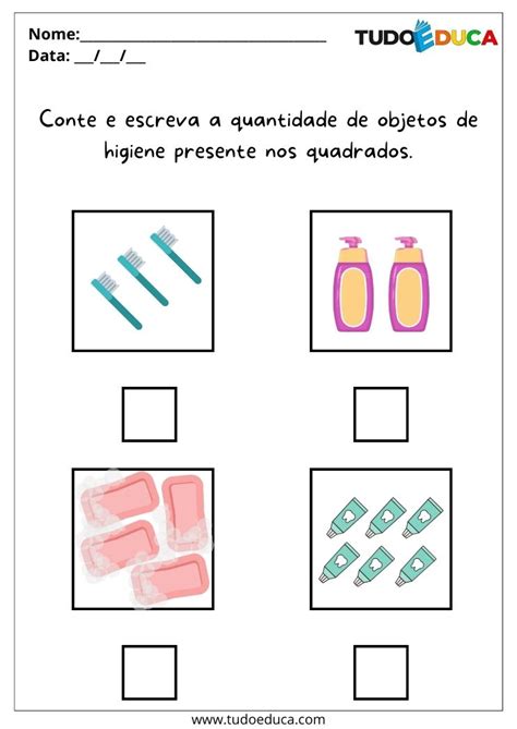 10 Atividades sobre Higiene para a Educação Infantil