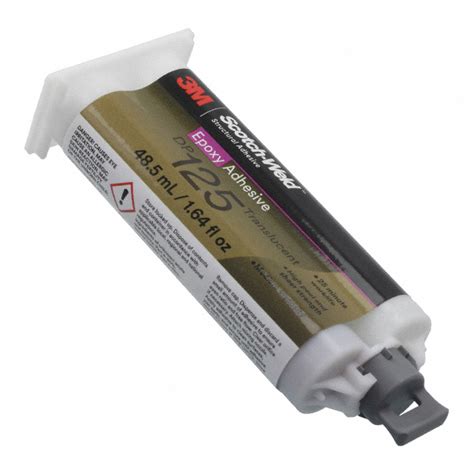 DP125-TRANS-200ML 3M | 테이프, 접착제, 소재 | DigiKey