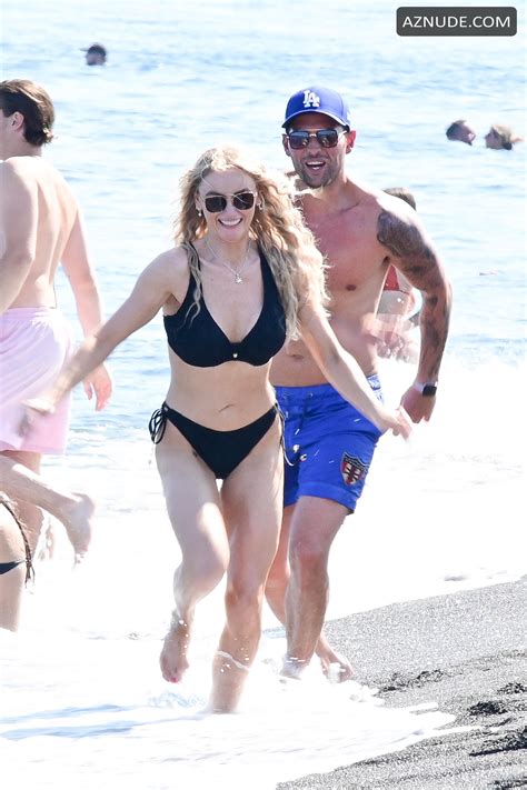 Katie Mcglynn Black Bikini In Santorini Greece Aznude