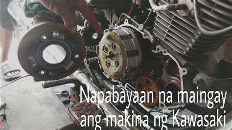 Paano Magpalit Ng Clutch Lining And Repair Clutch Housing Ng Kawasaki