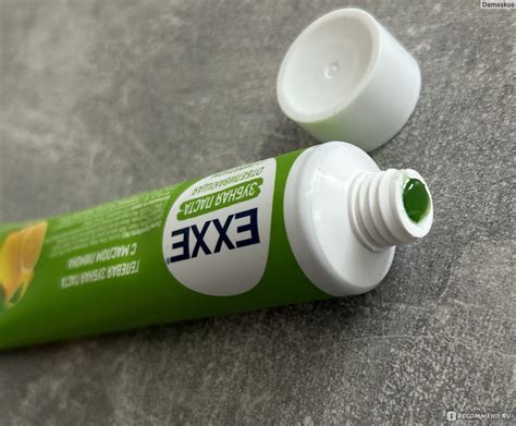 Зубная паста Exxe Отбеливающая с лимоном - «Свежесть и чистота 🍃» | отзывы