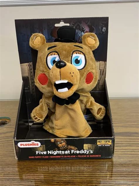 Five Nights At Freddy S Freddy Fazbear Plush Hand Puppet Hot Topic