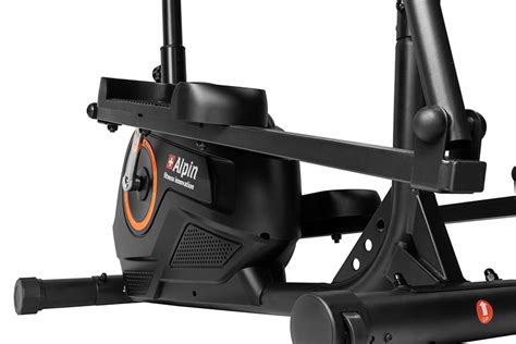 Elliptical trainer Alpin Sante X-172 with seat - Alpin Fit