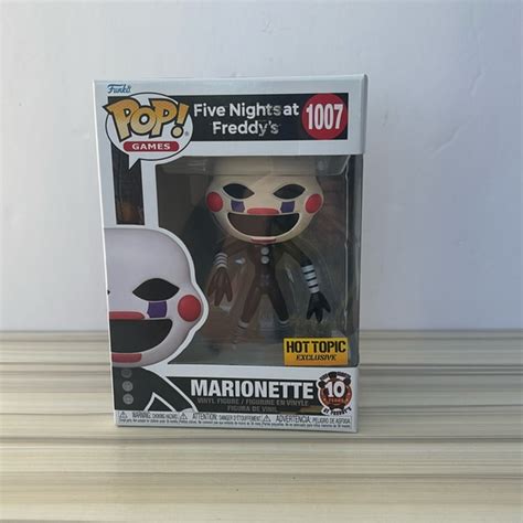 Funko Other Funko Pop Five Nights At Freddys Fnaf Marionette Hot Topic Exclusive Poshmark