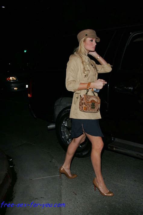 Paris Hilton Posing Naked And In Fishnet Stockings Porn Pictures XXX