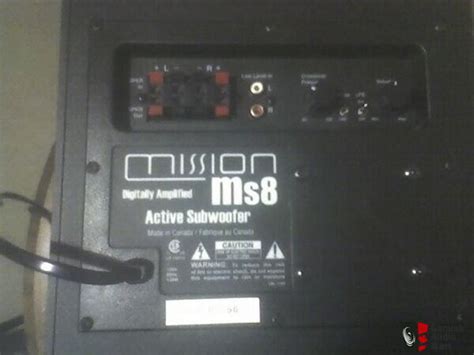 Mission Ms8 Sub Photo 146352 Canuck Audio Mart