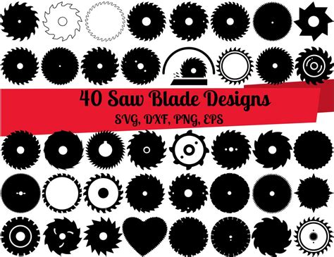 Saw Blade Bundle Svg - Etsy