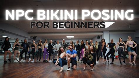 How To Pose For Npc Bikini Posingseminar Youtube