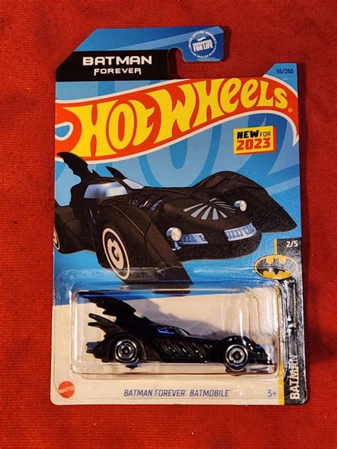 Mattel Hot Wheels Batman Forever Batmobile Batman Black Picclick Uk