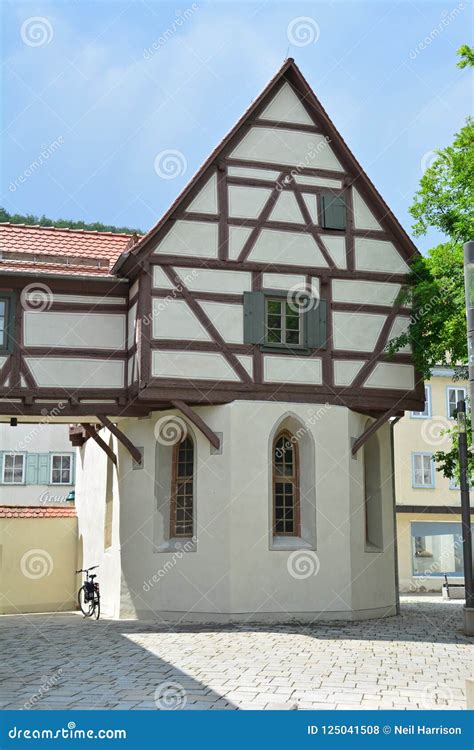 German Half Timbered Architecture Stock Photo Image Of City Design