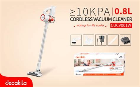 Decakila Cleaning Cordless Vacuum Cleaner Cucv001w