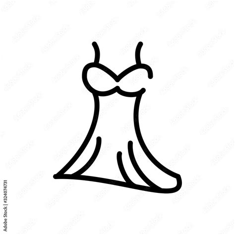 Sexy Lingerie Neon Style Icon Stock Vector Adobe Stock