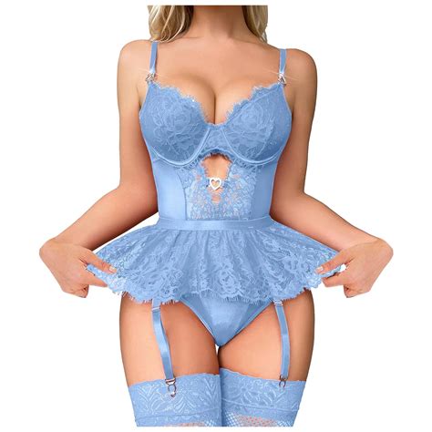 Piece Sexy Underwire Push Up Bra Set Erotic Intimates Spaghetti Strap Lingerie Set Lace