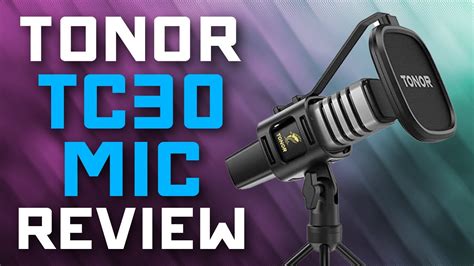 Tonor TC30 Microphone Review Unboxing The Best Budget Microphone