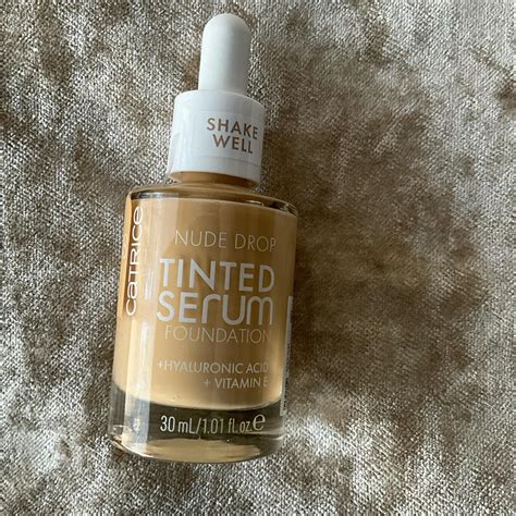 Catrice Nude Drop Tinted Serum Foundation 1 01 Oz Depop