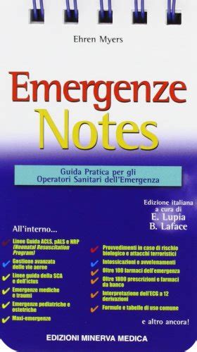 Emergenze Notes Guida Pratica Per Gli Operatori Sanitari