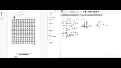 Example 1 Sampling Distribution Probabilities YouTube