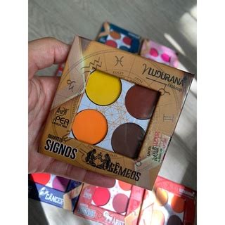 Paleta De Sombras Matte Pigmentada Ludurana Signos Shopee Brasil