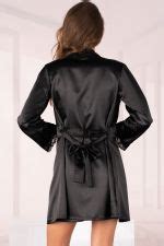 Ensemble Lingerie Satin Noir Pi Ces Jacqueline Livco Jambissima