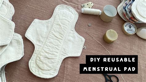 Diy Reusable Menstrual Pad Free Sewing Pattern Reusable Menstrual