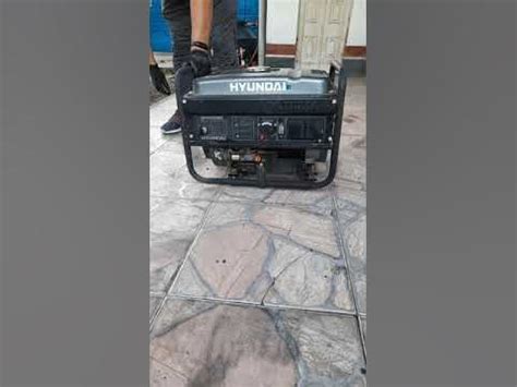 Grupo Electrogeno Hyundai Hhy3000fe - YouTube