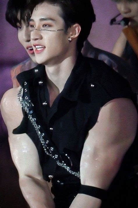 Bang Chan Chris Chan Bangs Bangchan Skz Hot