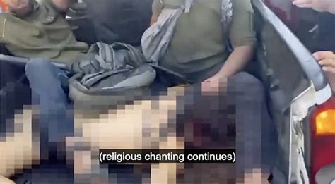 Woman Hostage Paraded Naked By Hamas I D D God Reports