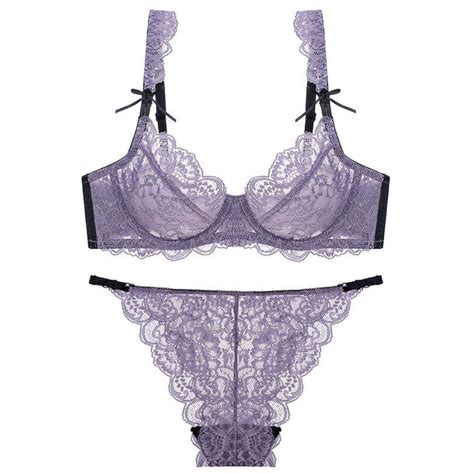 Sissy Sexy Mens Bra Set Floral Lace Lingerie Ultra Thin Brassiere Male