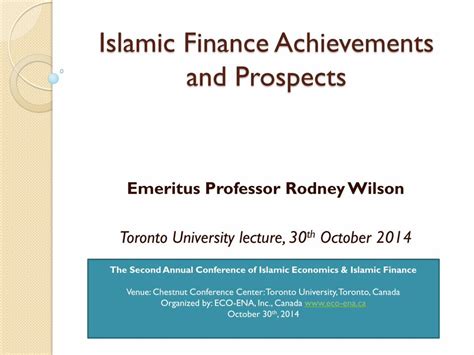 islamic finance achievements  prospects islamic finance