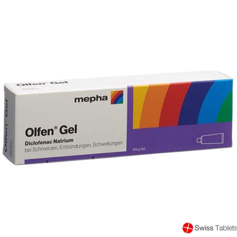 Buy online Olfen Gel 100g at SWISS TABLETS