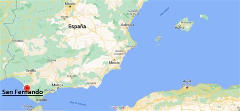 ¿dónde Está San Fernando Mapa San Fernando ¿dónde Está La Ciudad