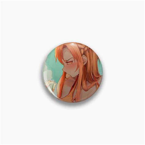 Hot Asuna Yuuki Zettai Ryouiki Tits Sword Art Online Sao Lewd Hentai Ecchi Anime Girl Pin