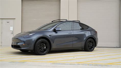 Tesla Model Y Gemini Wheels Satin Black Tesla Motors Club