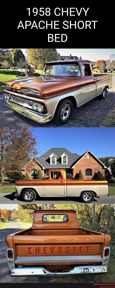 1958 Chevy Apache Short Bed Americas Best Pics And Videos