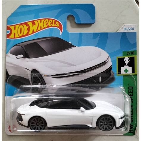 Hot Wheels Basic Delorean Alphas Short Card Toy Model Car Shopee Malaysia