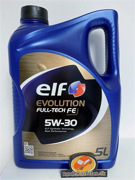 Elf motorolie 5w30 - Elf Evolution Full-tech FE 5w30