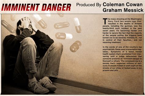 Imminent Danger (60 Minutes) – Coleman Cowan