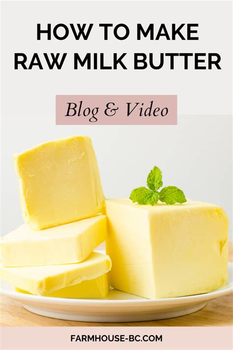 How To Make Butter At Home Easy Ways Farmhouse Bc