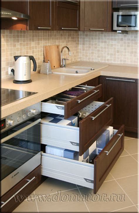 (303) Кухня МДФ, цвет Венге, фасад "Сборный" :: Донатор