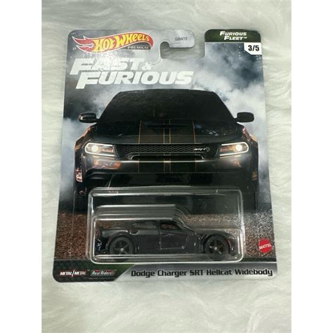 Hot Wheels Fast Furious Premium Dodge Charger SRT Hellcat Furious