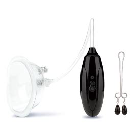Rechargeable Pussy Pump With Clit Clip Le Wand