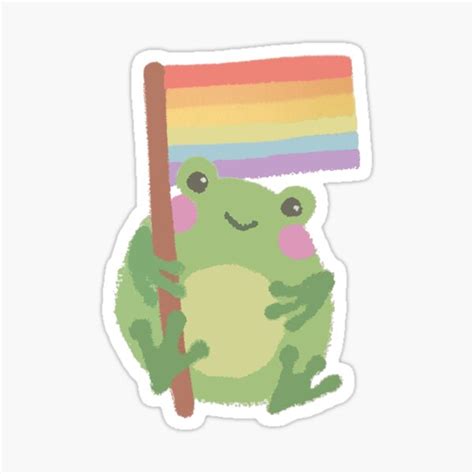Gay Bi Trans Pride Flag Frog Froggy Gifts Merchandise Redbubble