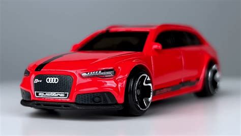 Тематична Машинка Hot Wheels Audi RS Avant Hot Wagons HWR HRR Red замовляйте в