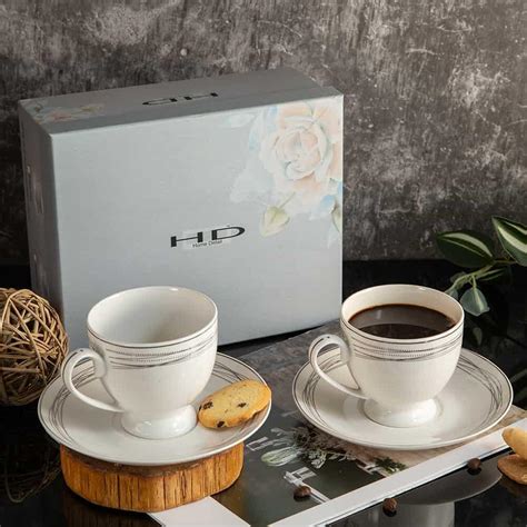 Set 2 Cani Cafea Home Detail Portelan Model The Perfect 190 Ml